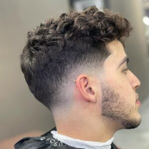 Curly Fade Haircut