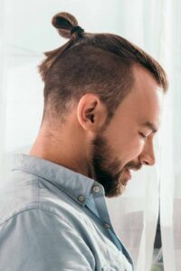 Top Knot Haircut