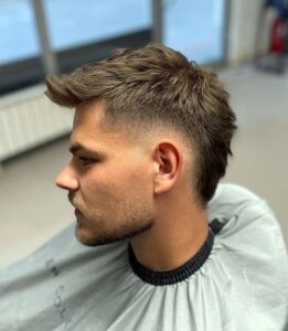 Burst Fade Mohawk Haircut