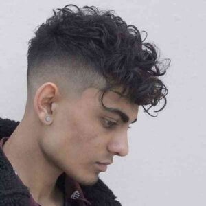 Curly Undercut Haircut