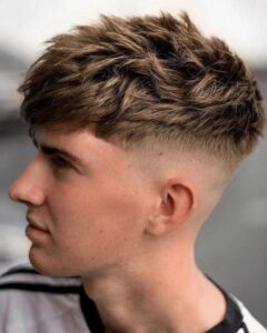 Textured Crop Haircut
