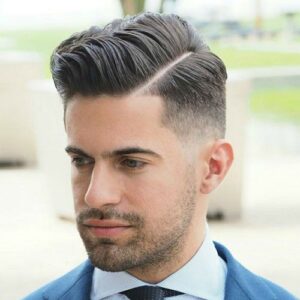 Side Part Haircut
